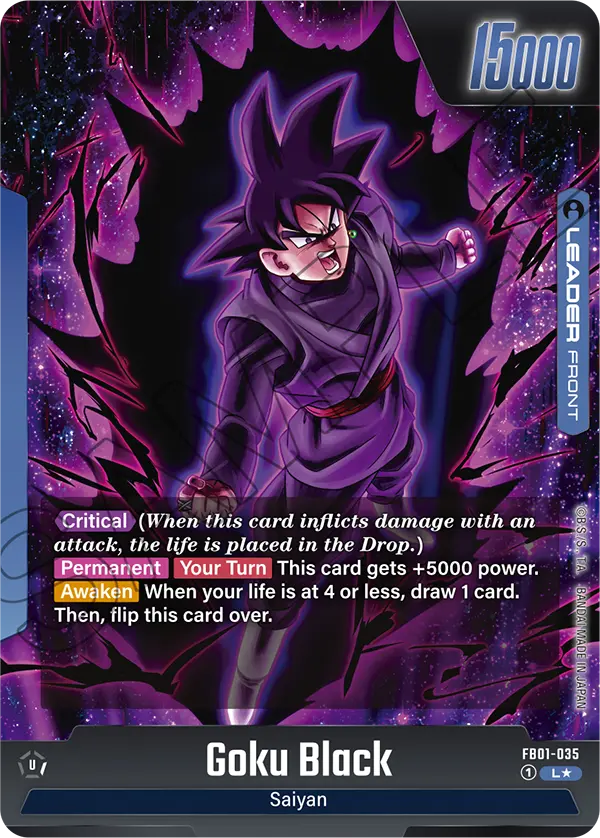 Goku Black (Alternate Art) - FB01-035