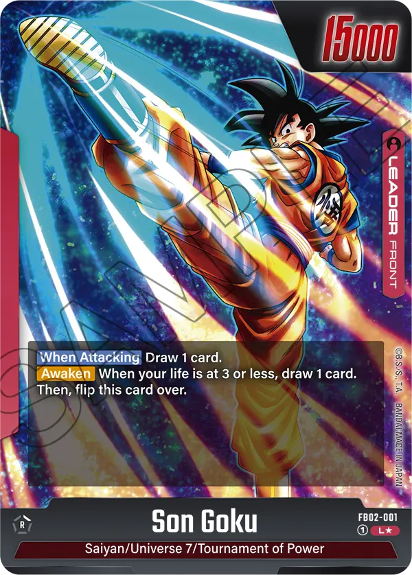 Son Goku (Alternate Art) - FB02-001