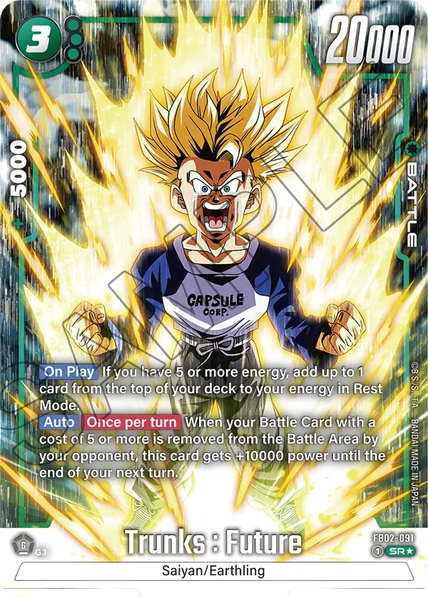 Trunks: Future (Alternate Art) - FB02-091