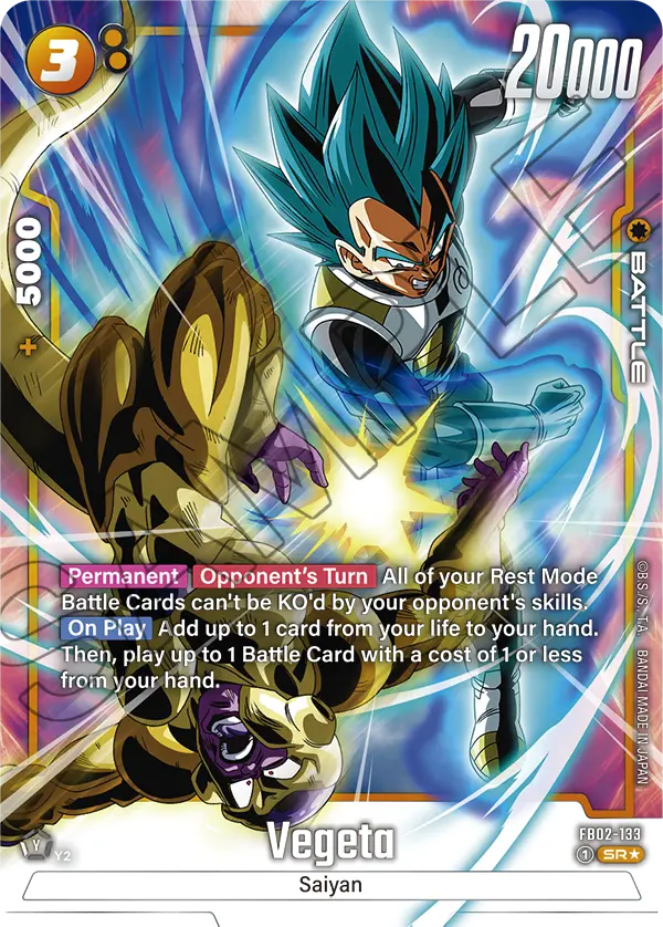 Vegeta (Alternate Art) - FB02-133