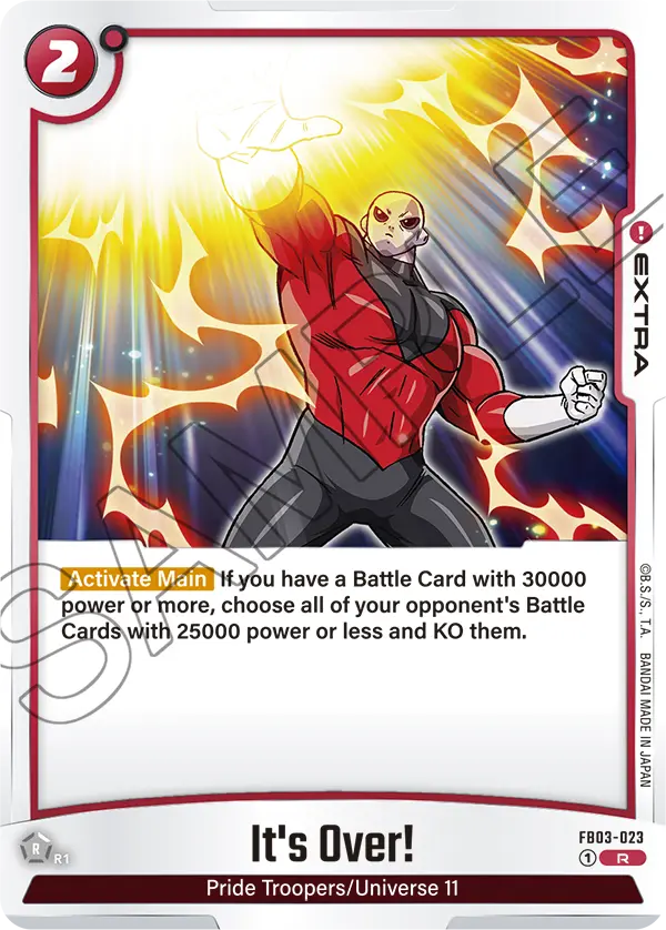 It's Over! - FB03-023