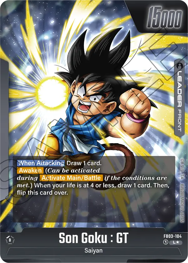 Son Goku : GT (Alternate Art) - FB03-104