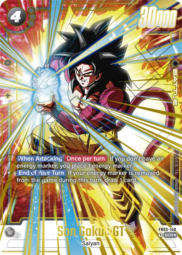 Son Goku : GT (Alternate Art) - FB03-140