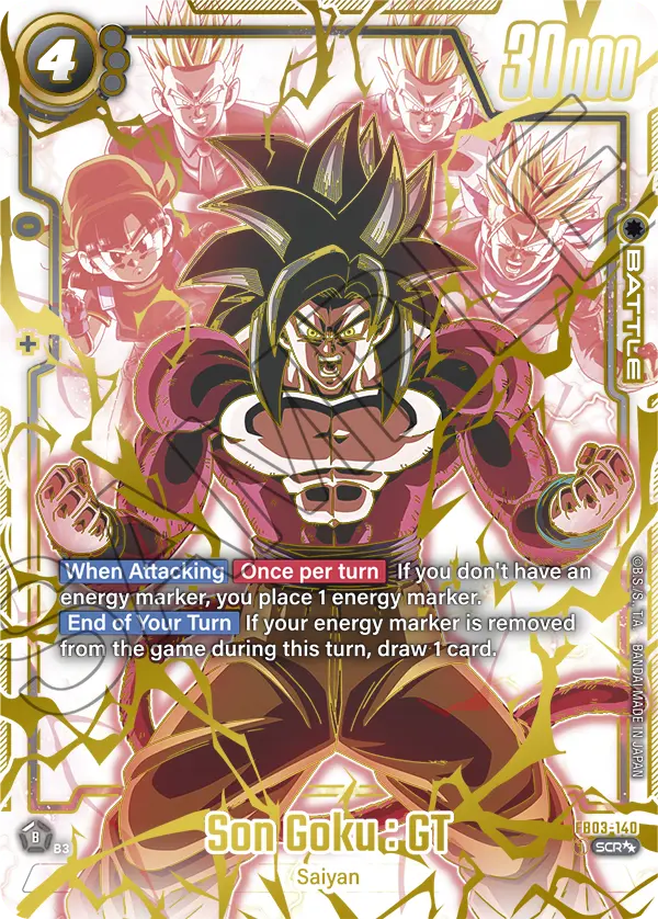 Son Goku : GT (Super Alternate Art) - FB03-140