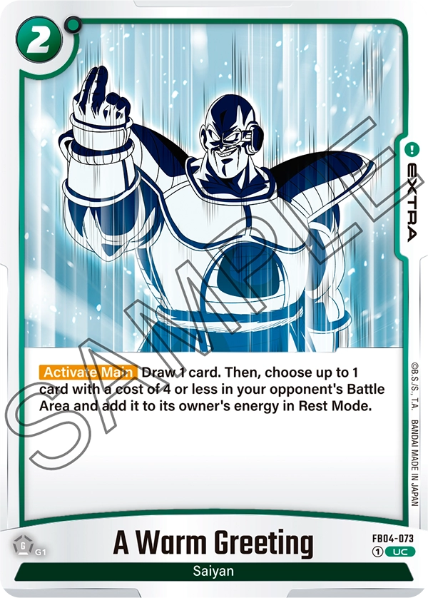 A Warm Greeting - FB04-073