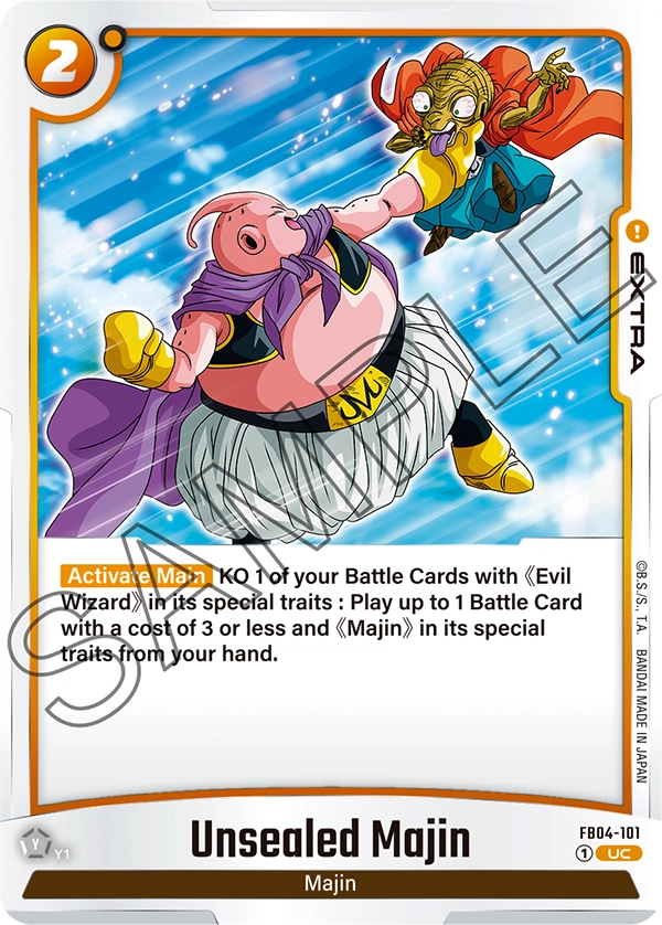 Unsealed Majin - FB04-101