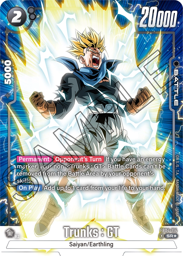 Trunks : GT (Alternate Art) - FB04-114