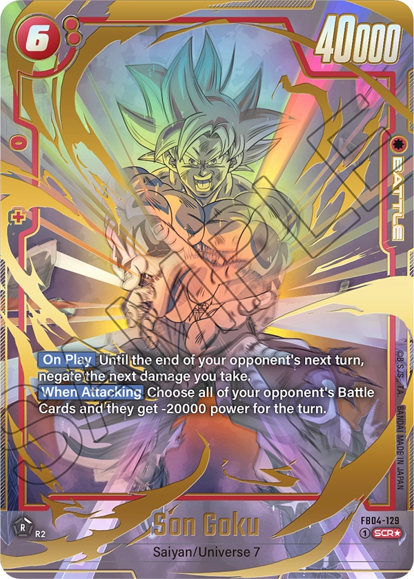 Son Goku (Alternate Art) - FB04-129
