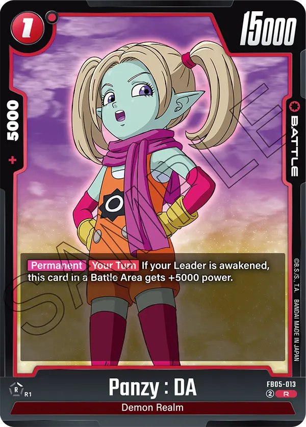 Panzy : DA - FB05-013