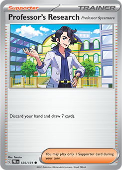 Professor’s Research (Professor Sycamore)