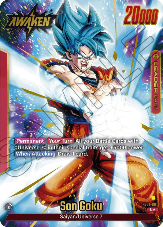 Son Goku  (Alternate Art) - FB01-001