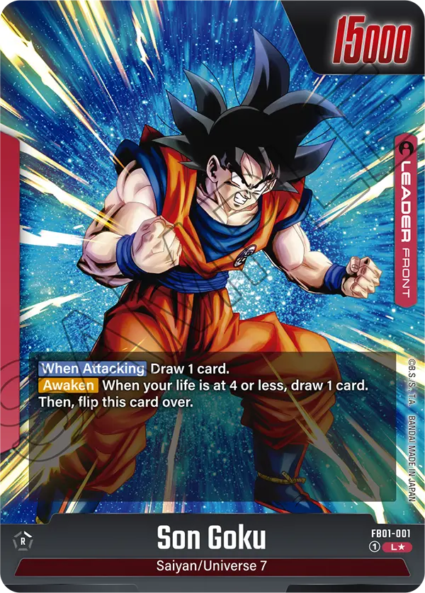Son Goku  (Alternate Art) - FB01-001