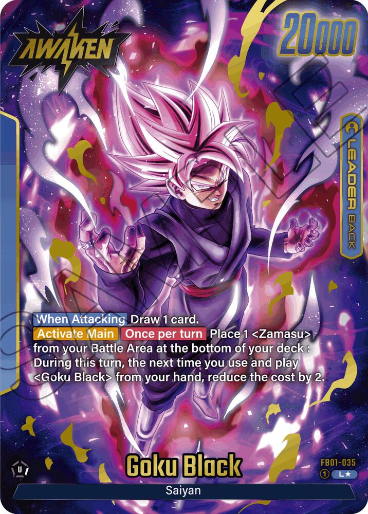 Goku Black (Alternate Art) - FB01-035