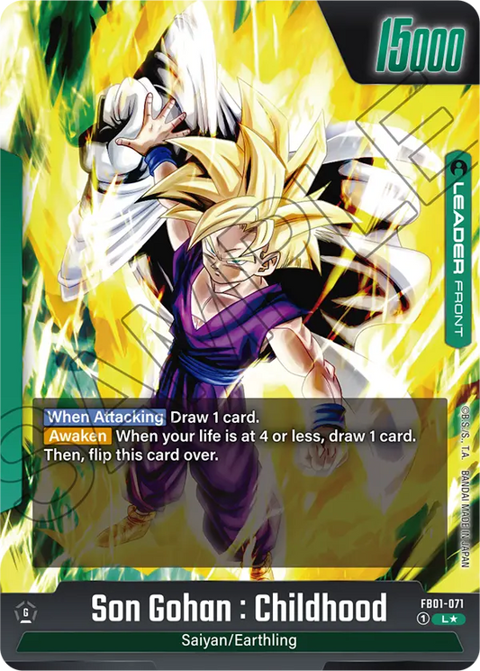 Son Gohan: Childhood (Alternate Art) - FB01-071