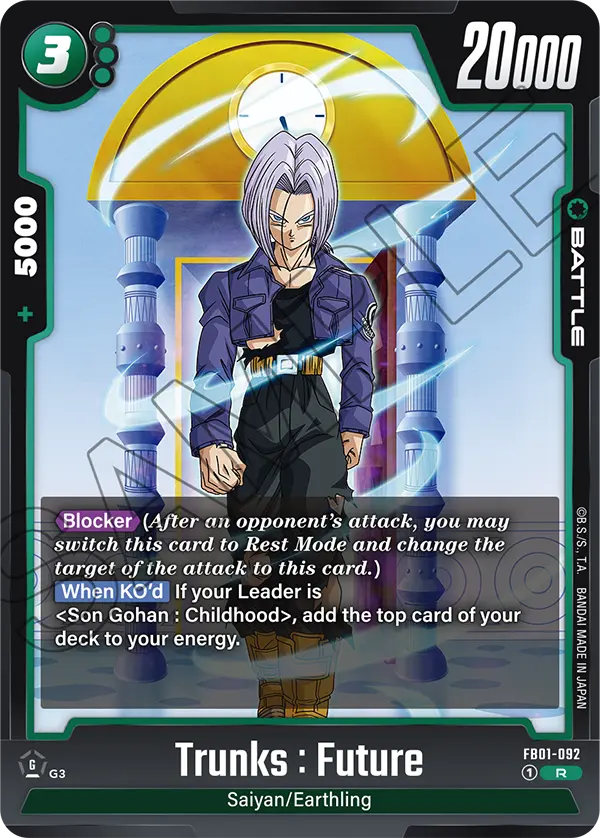Trunks: Future - FB01-092