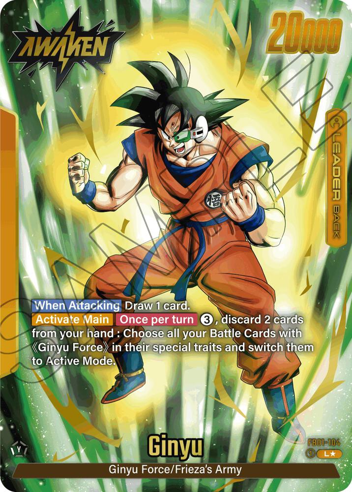 Ginyu (Alternate Art) - FB01-104