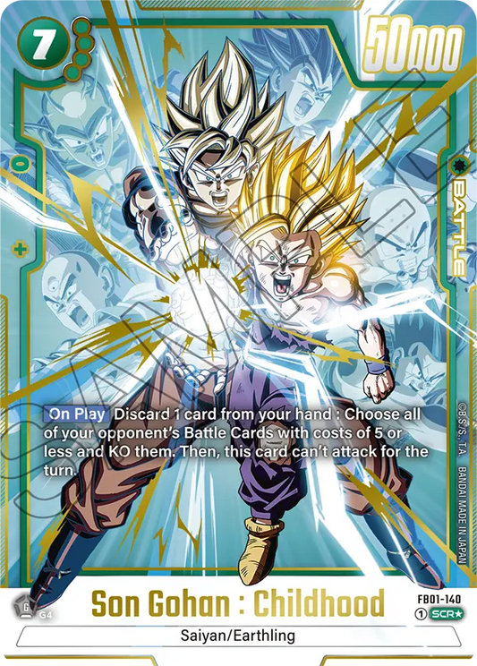 Son Gohan: Childhood (Alternate Art) - FB01-140