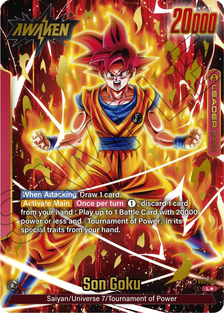Son Goku (Alternate Art) - FB02-001