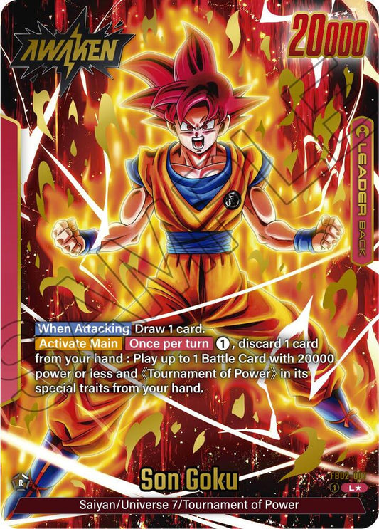 Son Goku (Alternate Art) - FB02-001