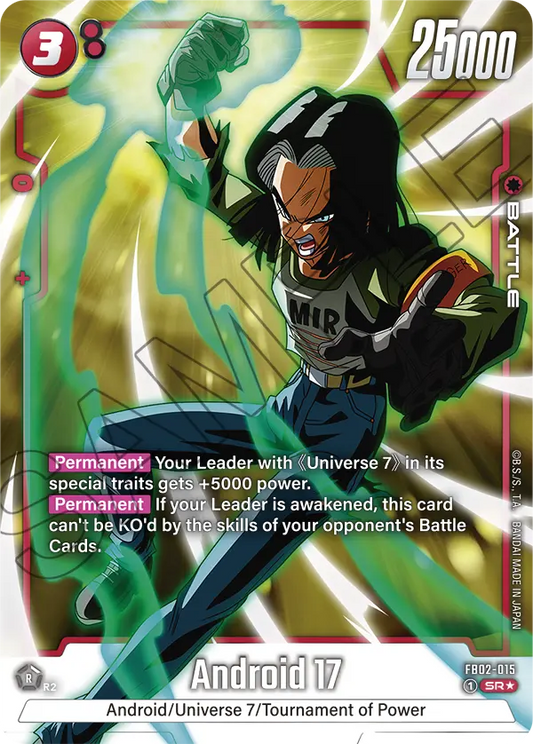 Android 17 (Alternate Art) - FB02-015