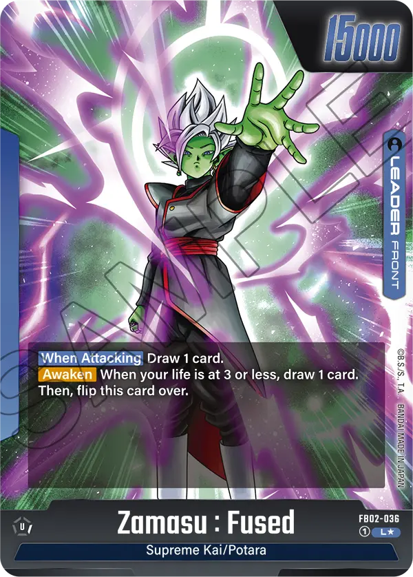 Zamasu: Fused (Alternate Art) - FB02-036