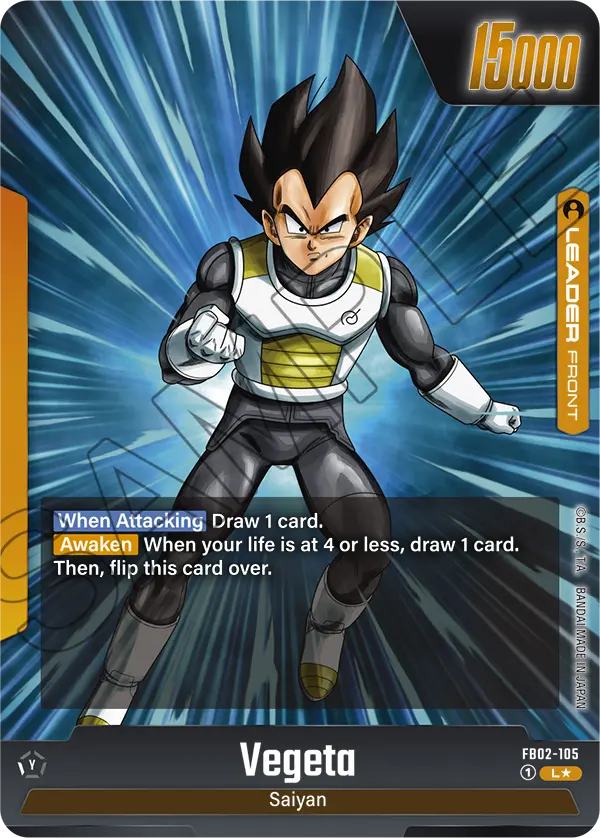 Vegeta (Alternate Art) - FB02-105