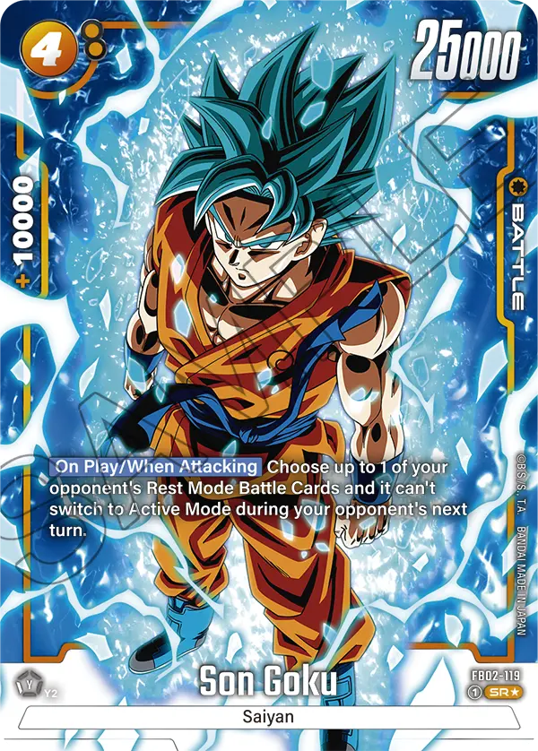 Son Goku (Alternate Art) - FB02-119