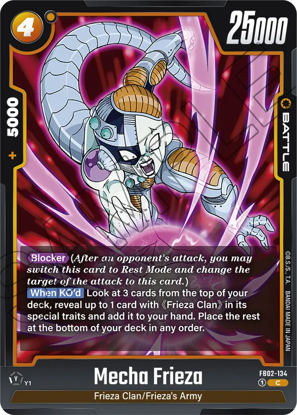 Mecha Frieza - FB02-134