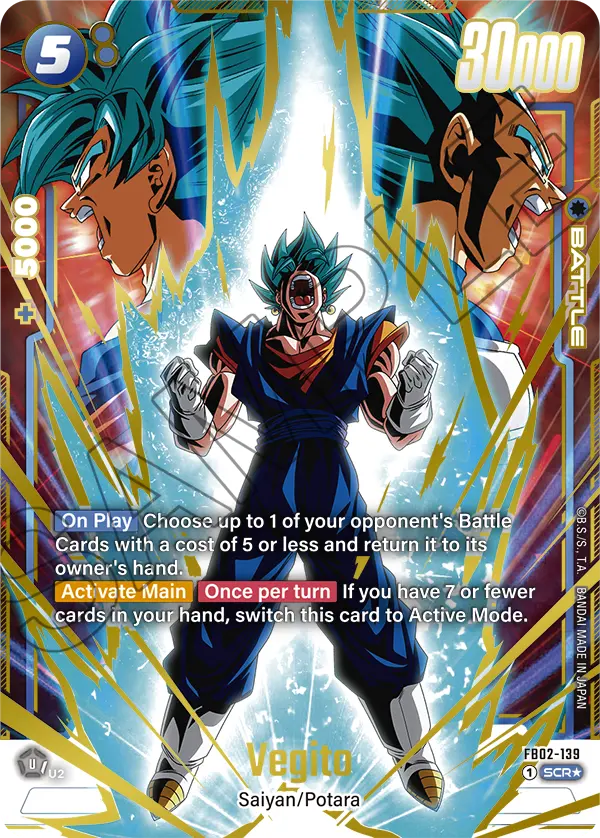 Vegito (Alternate Art) - FB02-139