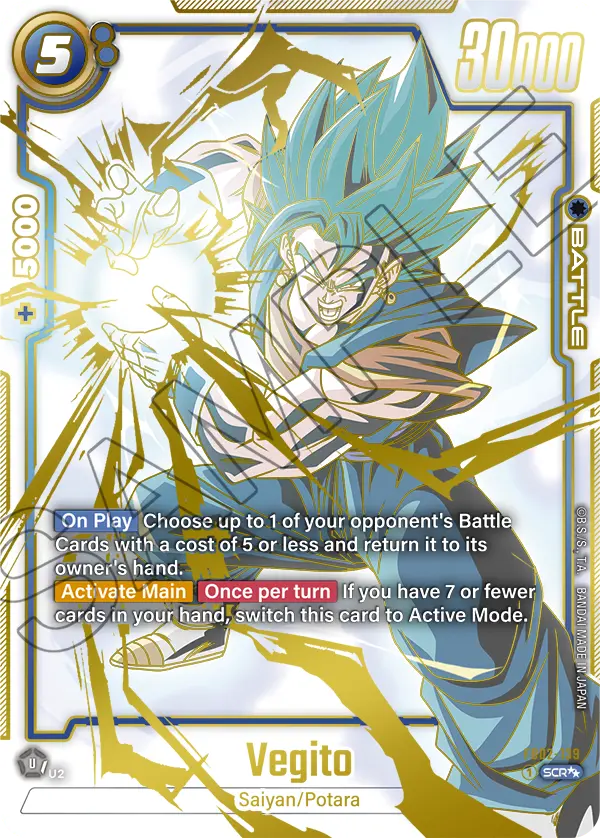 Vegito (Super Alternate Art) - FB02-139