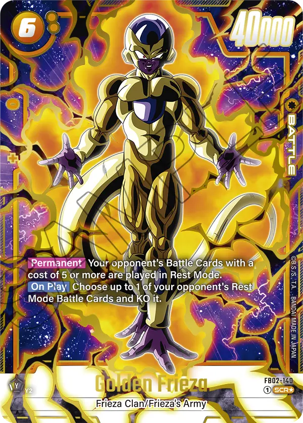 Golden Frieza (Alternate Art) - FB02-140