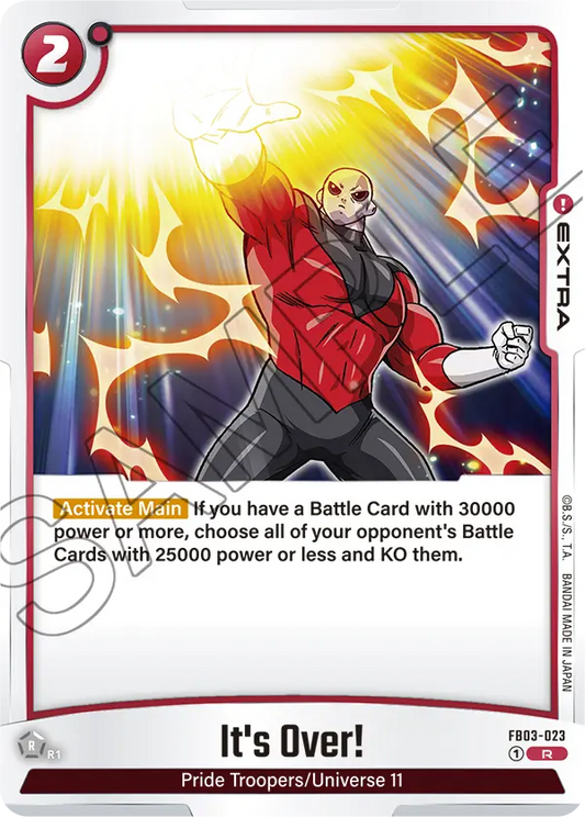 It's Over! - FB03-023