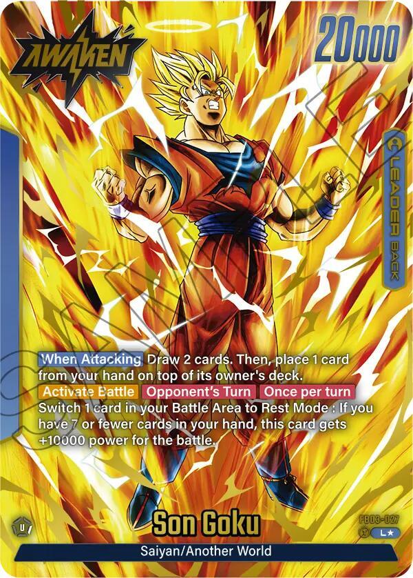 Son Goku (Alternate Art) - FB03-027