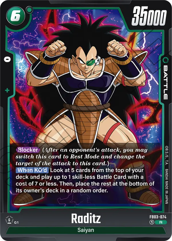 Raditz  - FB03-074