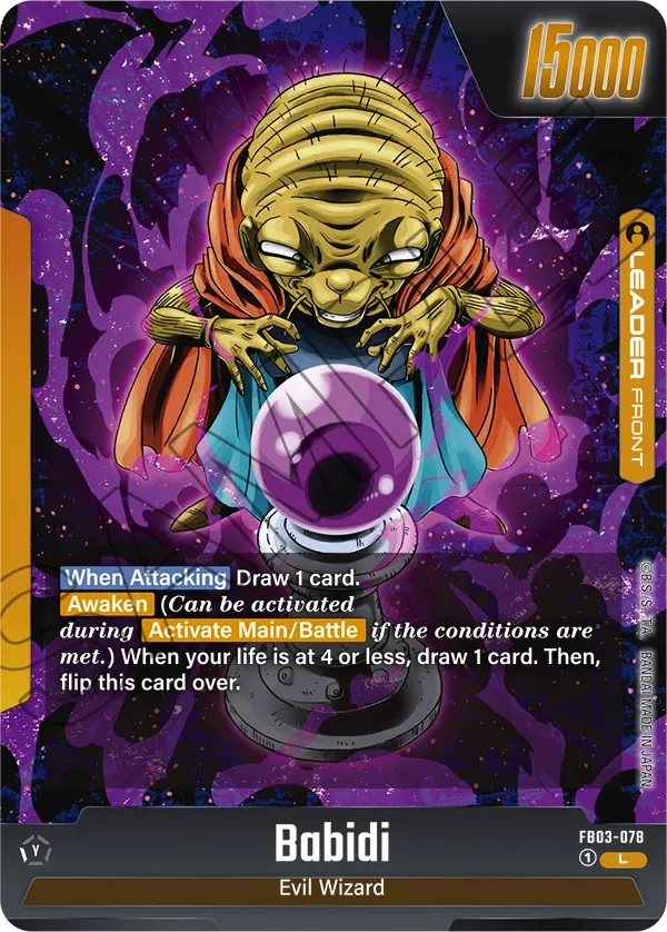 Babidi / Majin Buu  - FB03-078