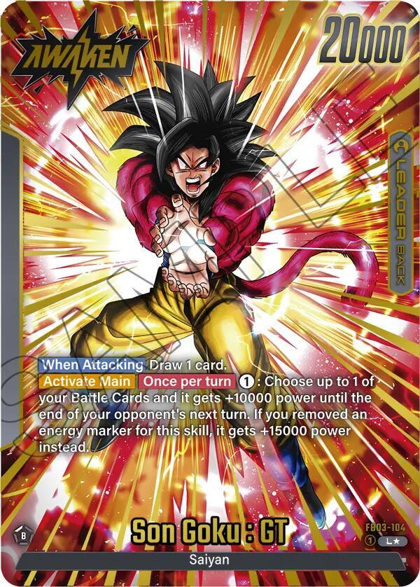 Son Goku : GT (Alternate Art) - FB03-104