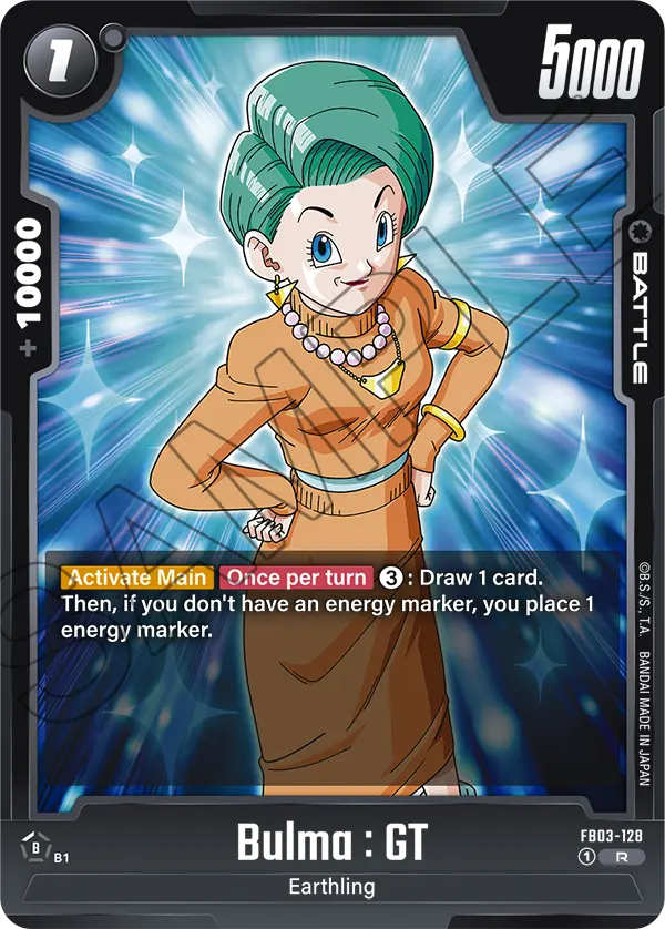 Bulma : GT - FB03-128