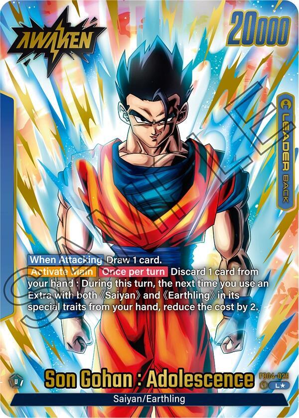 Son Gohan : Adolescence (Alternate Art) - FB04-026