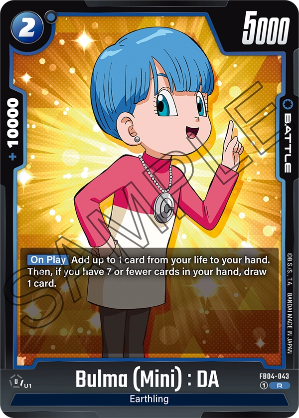 Bulma (Mini) : DA - FB04-043