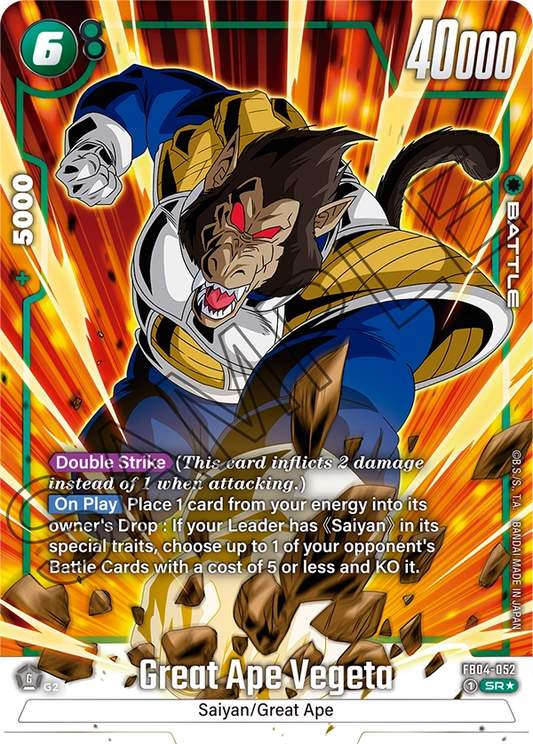 Great Ape Vegeta (Alternate Art) - FB04-052