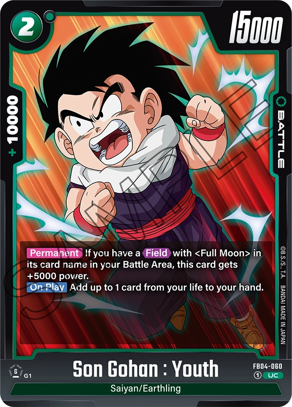 Son Gohan : Youth - FB04-060