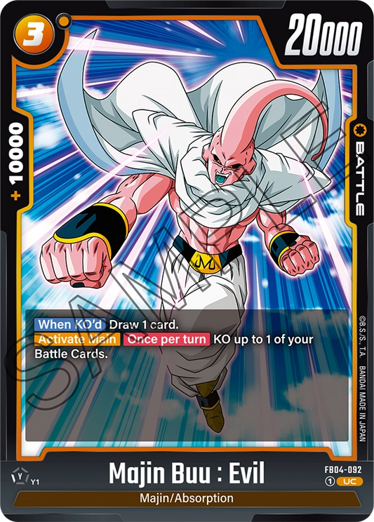 Majin Buu : Evil - FB04-092