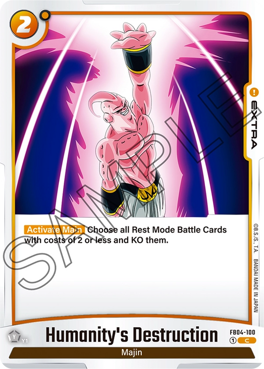 Humanity's Destruction - FB04-100