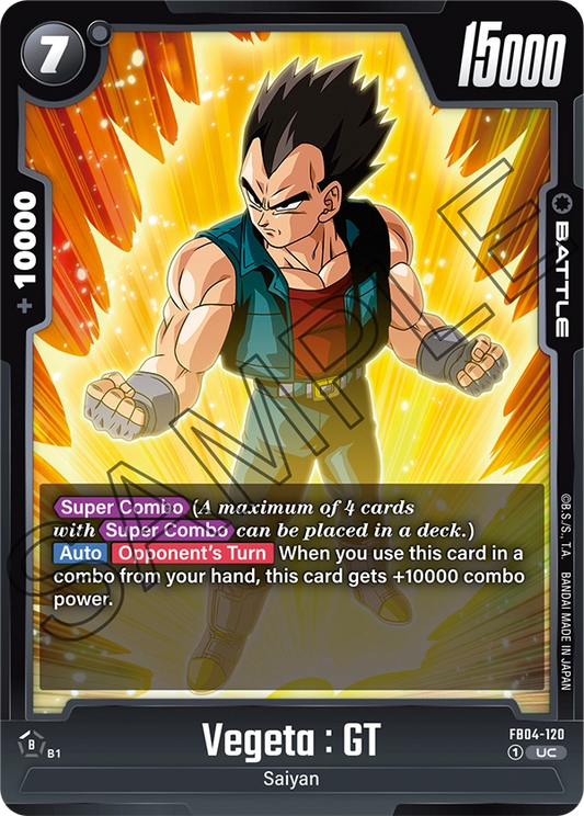 Vegeta : GT - FB04-120