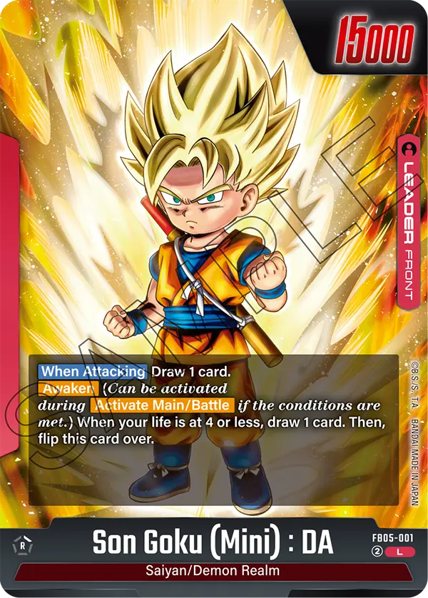 Son Goku (Mini) : DA - FB05-001