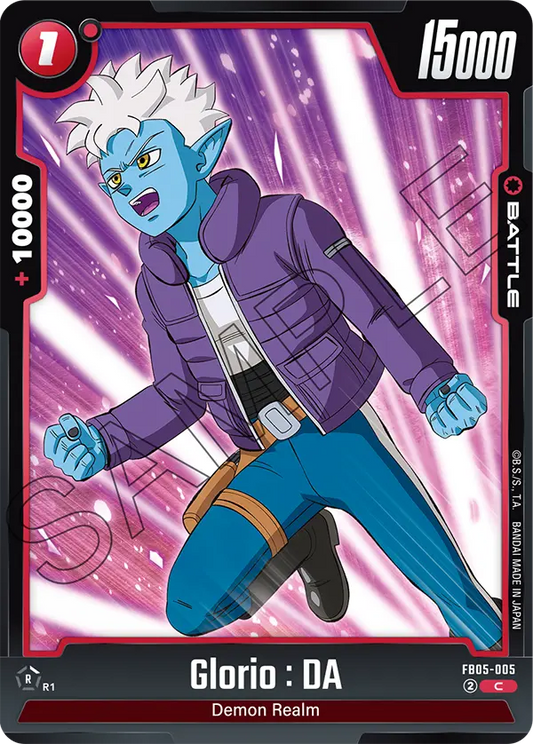 Glorio : DA - FB05-005