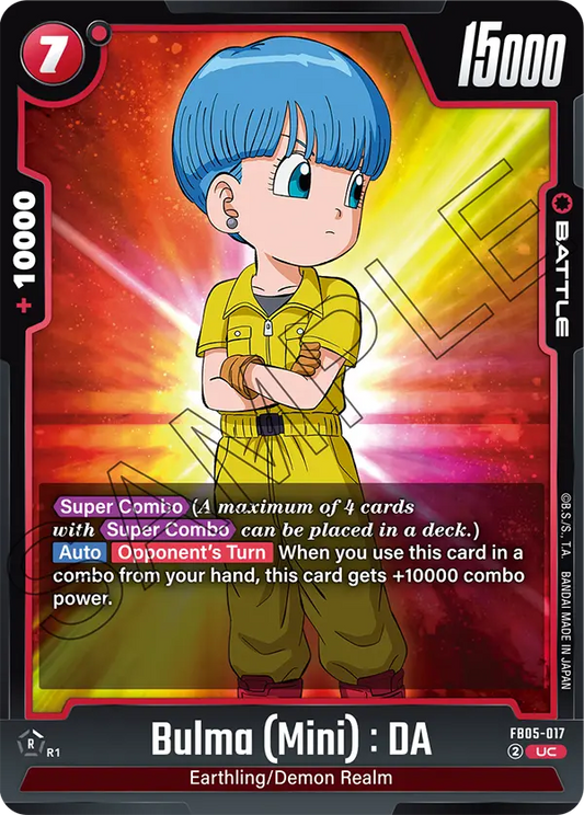Bulma (Mini) : DA - FB05-017