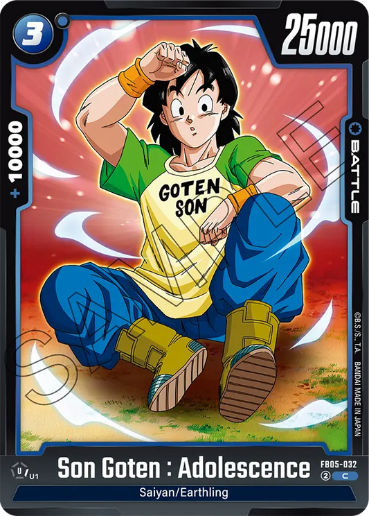 Son Goten : Adolescence - FB05-032