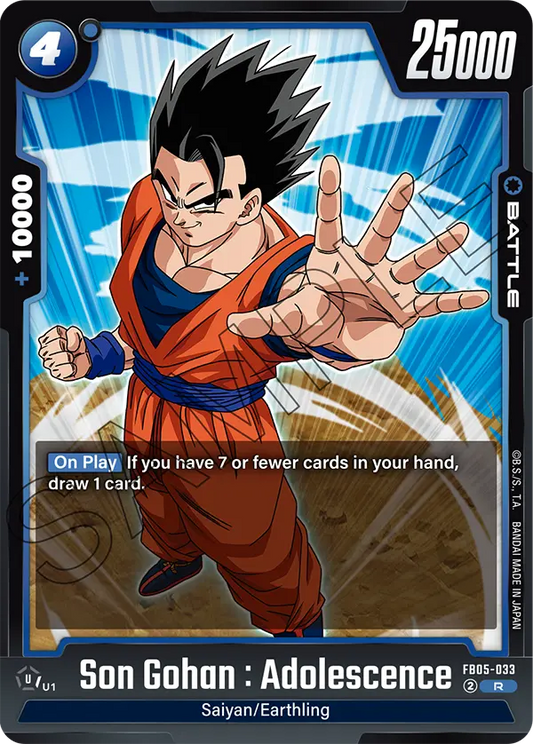 Son Gohan : Adolescence - FB05-033