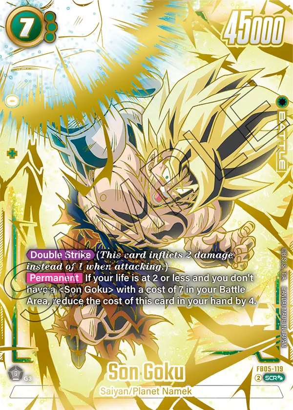Son Goku (Super Alternate Art) - FB05-119